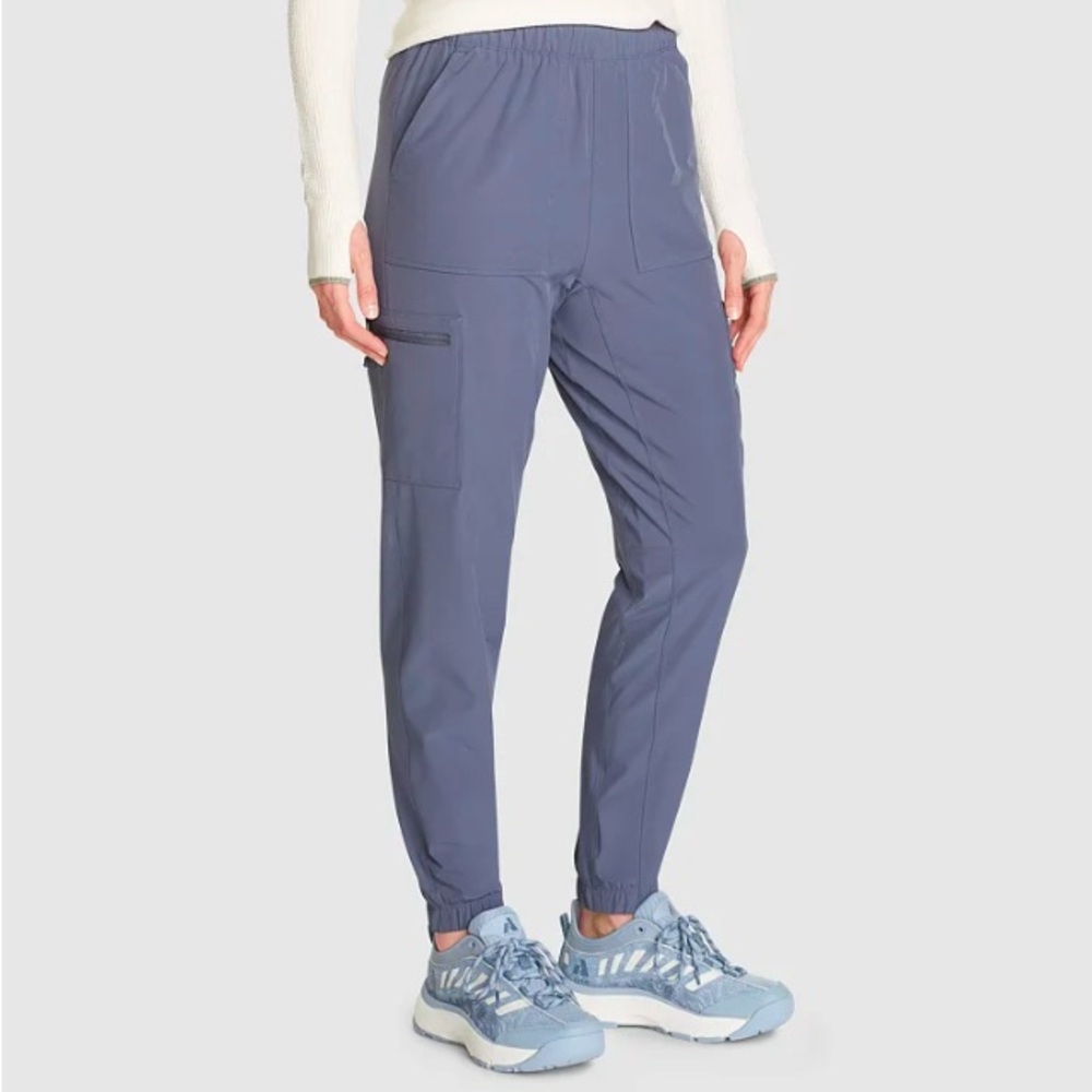 Eddie Bauer Brown Fleece-Lined Pants